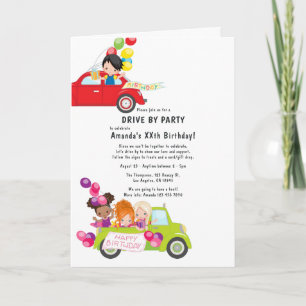 Invitación Diversión De La Fiesta De Cumpleaños