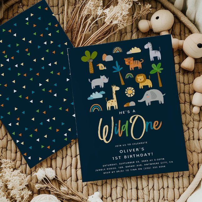 Invitación Diversión en la selva para la bestia de cumpleaños (Subido por el creador)