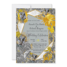 Diversión expresiva en hojas de plantas amarillas 