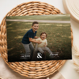 Invitación Diversión Infantil Foto Niños Fiesta de Cumpleaños