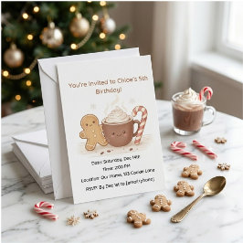 Invitación diversión navideña personalizada 