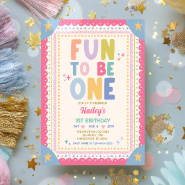 Invitación Diversión para ser una niña caprichosa en su prime