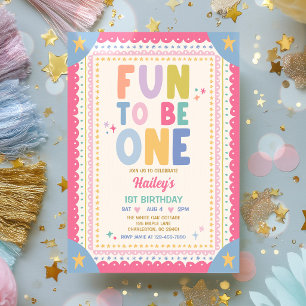 Invitación Diversión para ser una niña caprichosa en su prime