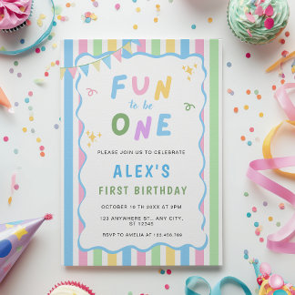 Invitación Diversión Personalizada para Ser Uno