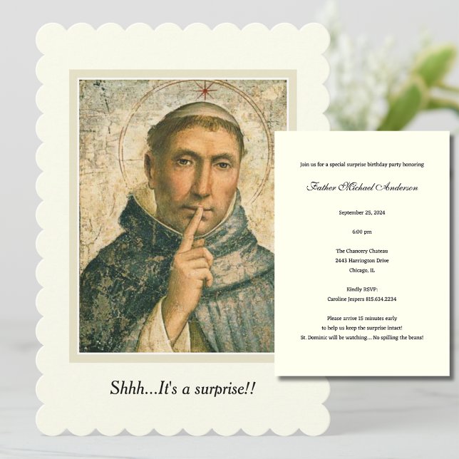 INVITACIÓN DIVERSIÓN RELIGIOSA EVENTO FIESTA DE SORPRESA DE S (Subido por el creador)