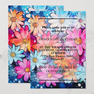 Invitación Diversos resumen de la fiesta de cumpleaños de Dai