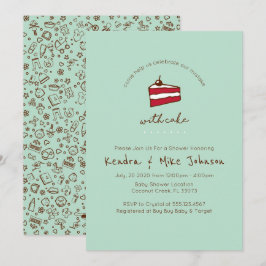 Invitación divertida a Baby Shower