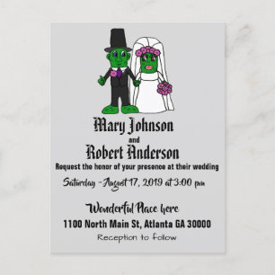 Invitación divertida a la boda de novias y novios