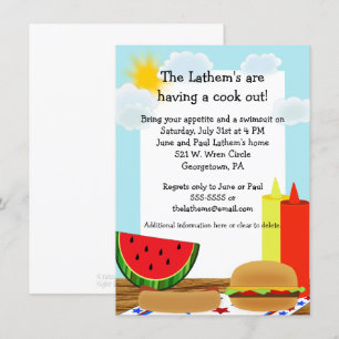 Invitación divertida a la cocina