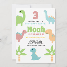 Invitación divertida a la fiesta de cumpleaños de 