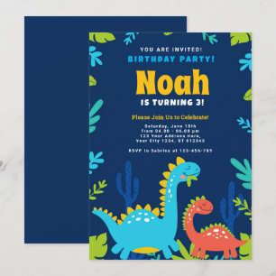 Invitación divertida a la fiesta de cumpleaños de