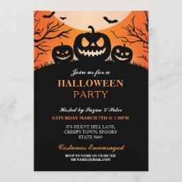 Invitación divertida a la fiesta de Halloween