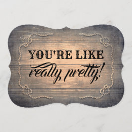 Invitación Divertida dama de honor / empleada doméstica de ma