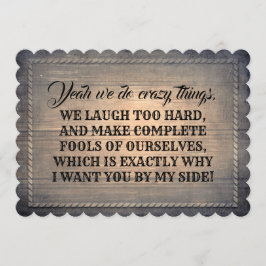 Invitación Divertida dama de honor/propuesta de dama de honor