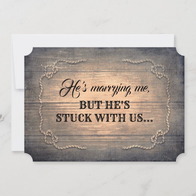 Invitación Divertida dama de honor / Propuesta de matrimonio  (Anverso)