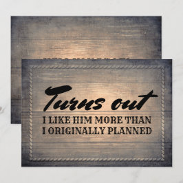 Invitación Divertida dama de honor y empleada de honor