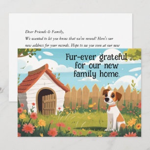 Invitación divertida de circulación de perros