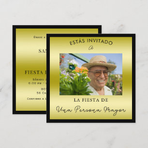 Invitación divertida de cumpleaños número 65 "Pers