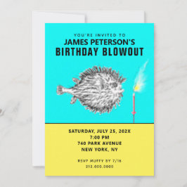 Invitación divertida de cumpleaños para adultos