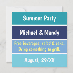 Invitación divertida de fiesta