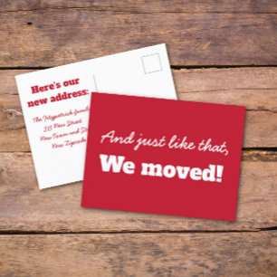 Invitación divertida de movimiento de la tipografí