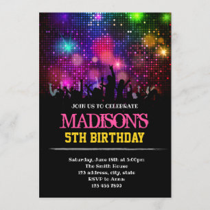 invitación divertida de rockstar