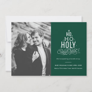 Invitación divertida del embarazo de la tarjeta de