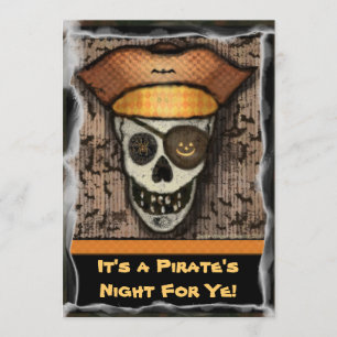 Invitación divertida del fiesta de Halloween del
