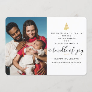 Invitación divertida del nacimiento del día de