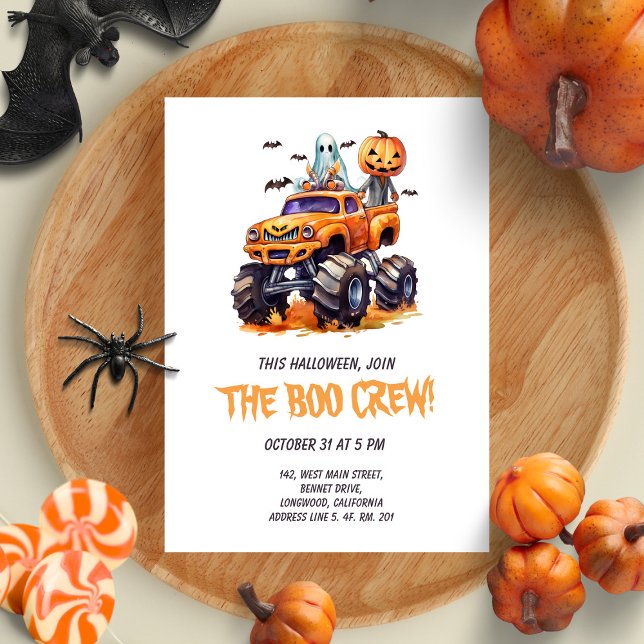 Invitación Divertida fiesta de Halloween para los niños moder (Subido por el creador)