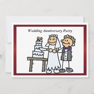 Invitación divertida para aniversario de bodas
