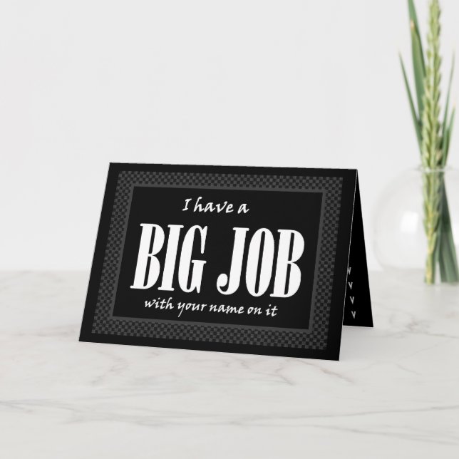 Invitación divertida para el cortejo de boda - DIV (Anverso)