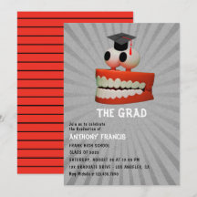 Invitación divertida para la fiesta de graduación