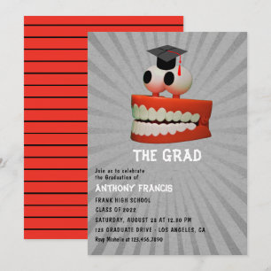 Invitación divertida para la fiesta de graduación 