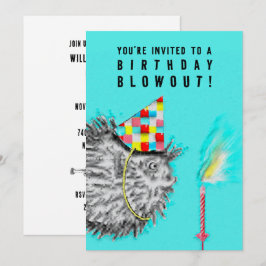 Invitación divertida para una fiesta de cumpleaños