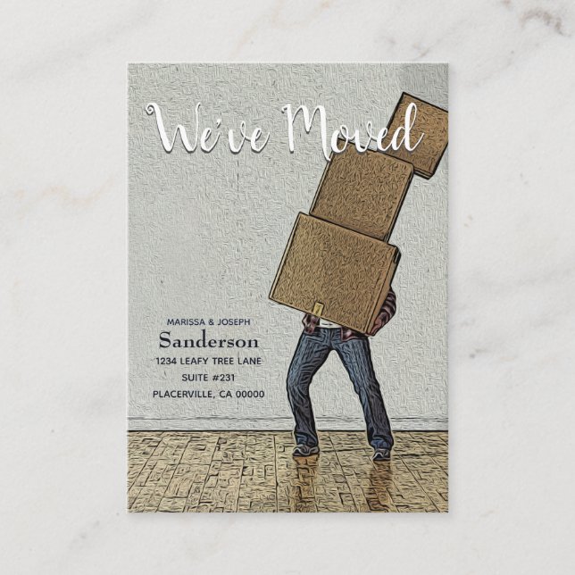 Invitación divertida y conmovedora que hemos movid (Anverso)