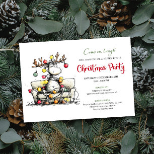 Invitación divertida y elegante a la fiesta de Nav