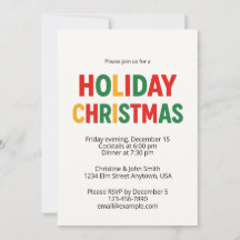 Invitación divertida y festiva para la fiesta de N