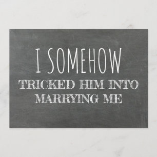 Invitación Divertida y graciosa dama de honor / propuesta de 