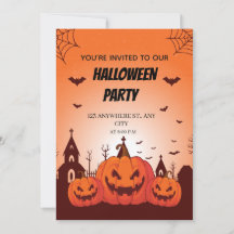 Invitación divertida y personalizable para una fie