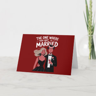 Invitación Divertidas felicitaciones por compromiso de Bodas