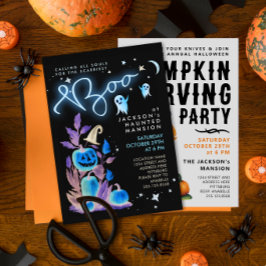 Invitación Divertido asusta Fiesta de la mansión de Halloween