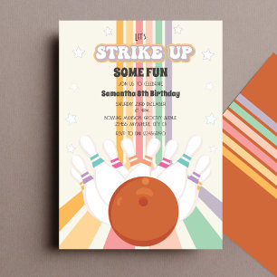 Invitación Divertido de la huelga - Fiesta de cumpleaños de b