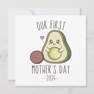 Invitación Divertido el primer día de nuestra madre