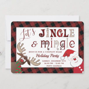 Invitación Divertido jingle y fiesta de fiesta de diversiones