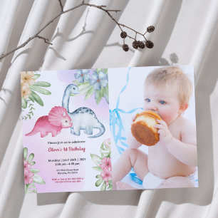 Invitación Divertido Lindo Cumpleaños Foto de Niños
