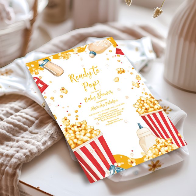 Invitación Divertido listo para usar Baby Shower (Subido por el creador)