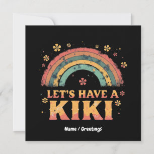 Invitación Divertido "Vamos a tener un Kiki" transgénero LGBT