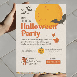 Invitación Divertido y malhumorado encuentro en la fiesta de 