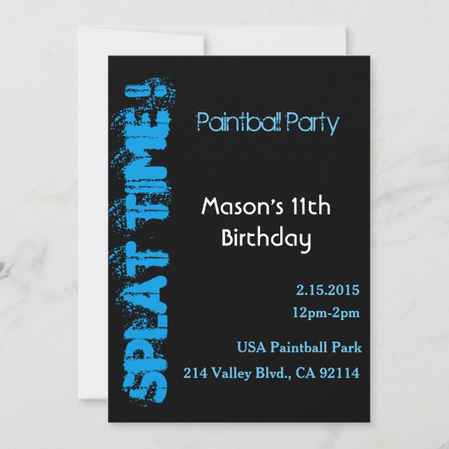 INVITACIÓN ¡DIVIDIR TIEMPO! (Anverso)